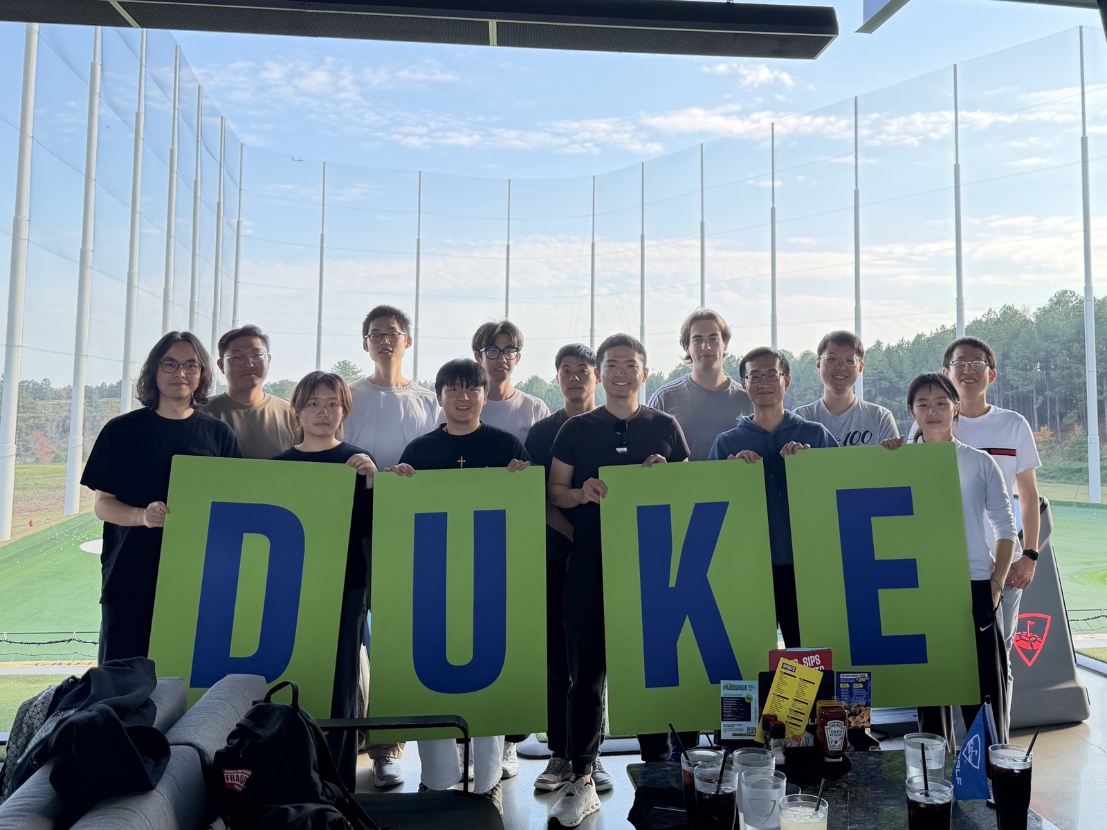 Group outing at Topgolf (Nov. 2025)