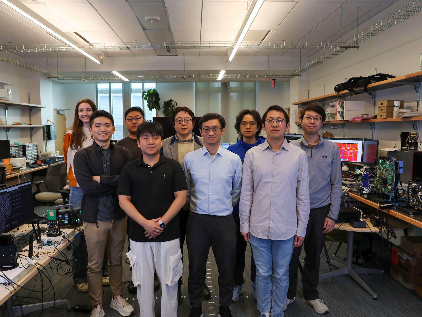 Group photo in our Wilkinson lab (Feb. 2025)